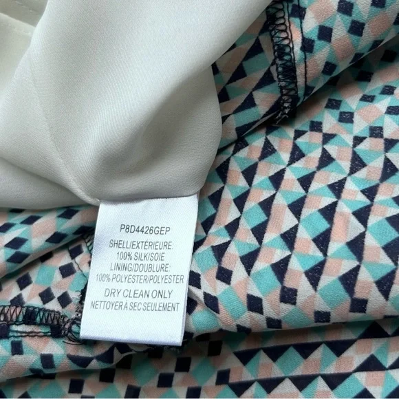 Anthropologie Parker silk ruffle print dress flowy size small high low - Picture 3 of 9